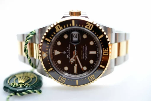 Great Replica Rolex Sea-dweller 126603 Caliber 3235 Automatic Movement 43mm Gold/steel Case Mens/unisex Watch - Image 2