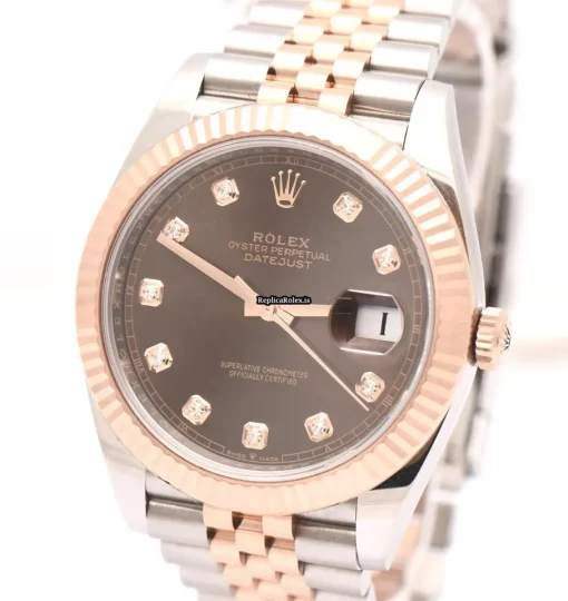 Popular Fake Rolex Datejust II 126331 Caliber 3235 Automatic Movement 41mm Gold/steel Case Mens/unisex Watch