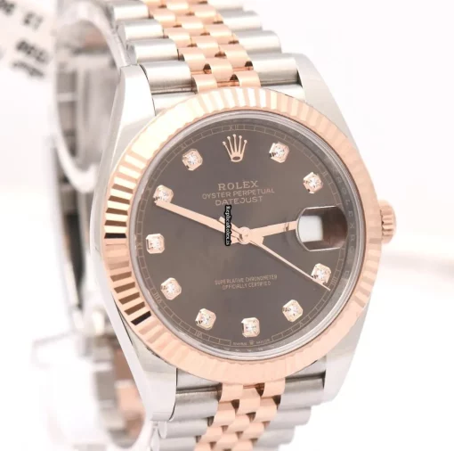 Popular Fake Rolex Datejust II 126331 Caliber 3235 Automatic Movement 41mm Gold/steel Case Mens/unisex Watch - Image 11