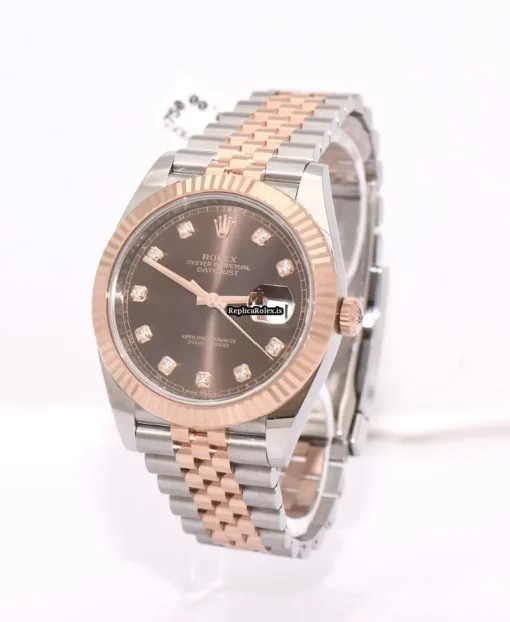 Popular Fake Rolex Datejust II 126331 Caliber 3235 Automatic Movement 41mm Gold/steel Case Mens/unisex Watch - Image 2