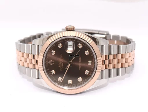 Popular Fake Rolex Datejust II 126331 Caliber 3235 Automatic Movement 41mm Gold/steel Case Mens/unisex Watch - Image 3