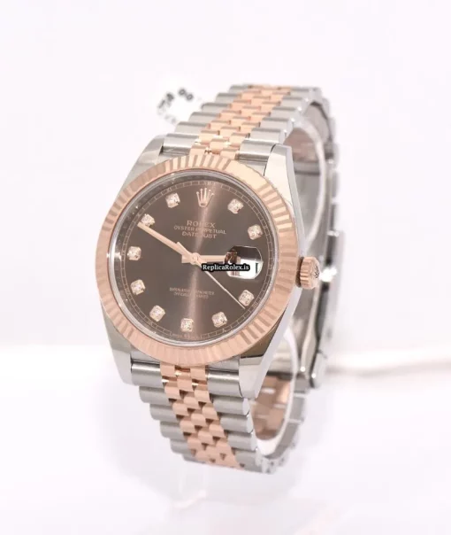 Popular Fake Rolex Datejust II 126331 Caliber 3235 Automatic Movement 41mm Gold/steel Case Mens/unisex Watch - Image 8