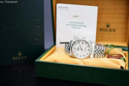 Fantastic Imitation Rolex Datejust 16234 Caliber 3135-31 Automatic Movement 36mm Steel Case Watch - Image 2