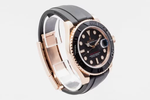 Great Fake Rolex Yacht-master 40 116655 Caliber 3135 Automatic Movement 40mm Rose Gold Case Mens/unisex Watch - Image 2
