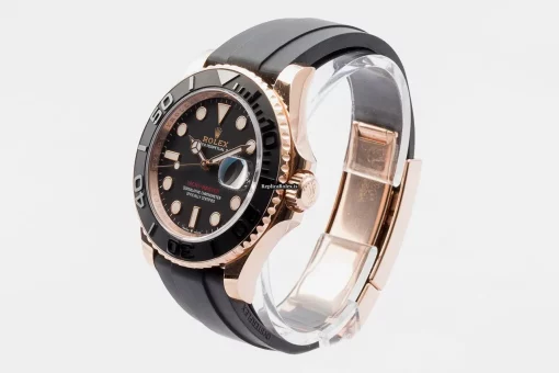 Great Fake Rolex Yacht-master 40 116655 Caliber 3135 Automatic Movement 40mm Rose Gold Case Mens/unisex Watch - Image 3