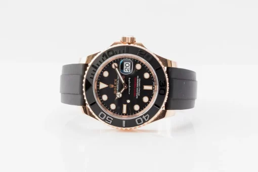 Great Fake Rolex Yacht-master 40 116655 Caliber 3135 Automatic Movement 40mm Rose Gold Case Mens/unisex Watch - Image 4