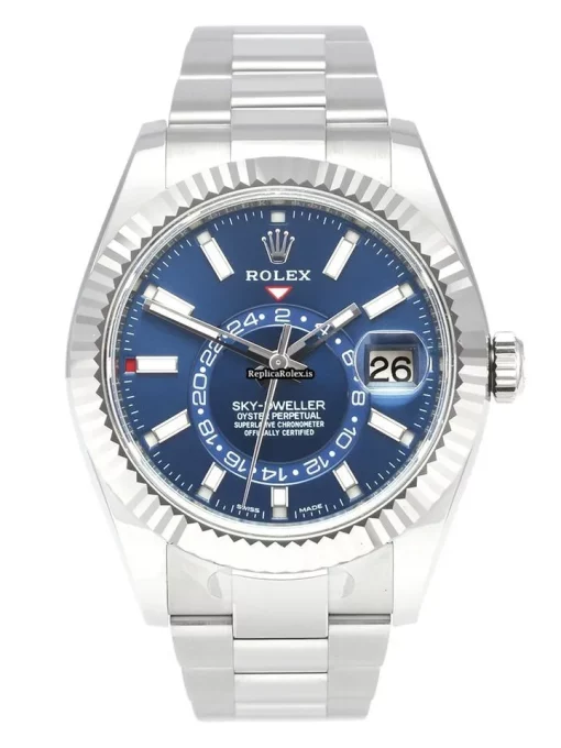 Good Replica Rolex Sky-dweller 326934 Caliber 9001 Automatic Movement 42mm Steel Case Mens/unisex Watch