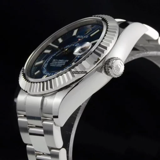 Good Replica Rolex Sky-dweller 326934 Caliber 9001 Automatic Movement 42mm Steel Case Mens/unisex Watch - Image 11