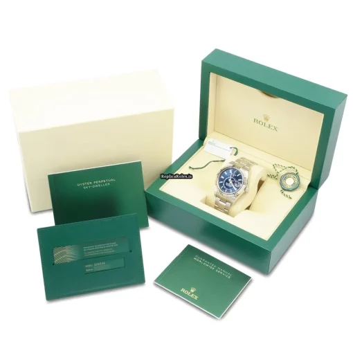Good Replica Rolex Sky-dweller 326934 Caliber 9001 Automatic Movement 42mm Steel Case Mens/unisex Watch - Image 2