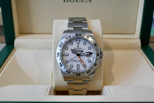 Great Replica Rolex Explorer II 216570 Caliber 3187 Automatic Movement 42mm Steel Case Mens/unisex Watch - Image 3