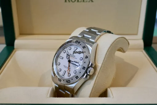 Great Replica Rolex Explorer II 216570 Caliber 3187 Automatic Movement 42mm Steel Case Mens/unisex Watch - Image 4