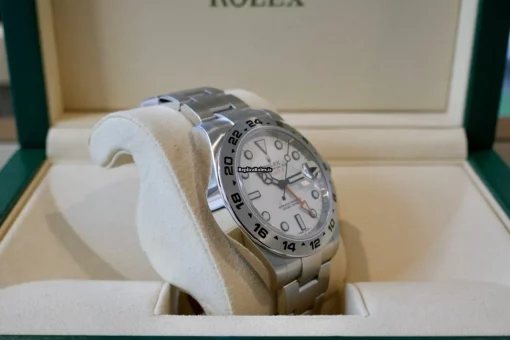 Great Replica Rolex Explorer II 216570 Caliber 3187 Automatic Movement 42mm Steel Case Mens/unisex Watch - Image 5