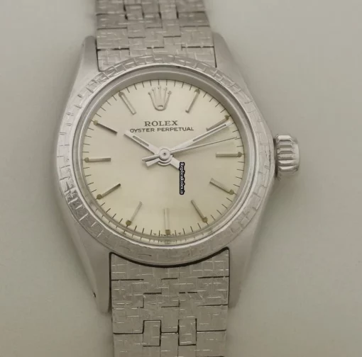 Mind-boggling Copy Rolex Lady-datejust 6802 Caliber 1161 Automatic Movement 26mm White Gold Case Womens Watch - Image 4