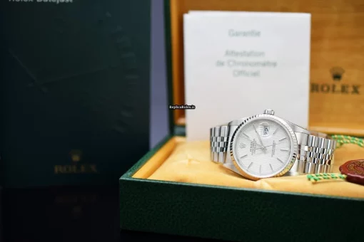 Incredible Replicas Rolex Datejust 16234 Caliber 3135-31 Automatic Movement 36mm Steel Case Watch - Image 2