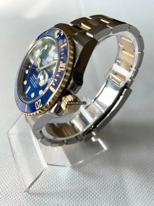 Fantastic Replica Rolex Submariner Date 126613lb Caliber 3235 Automatic Movement 41mm Gold/steel Case Mens/unisex Watch - Image 3