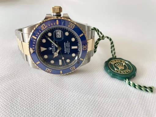 Fantastic Replica Rolex Submariner Date 126613lb Caliber 3235 Automatic Movement 41mm Gold/steel Case Mens/unisex Watch - Image 7