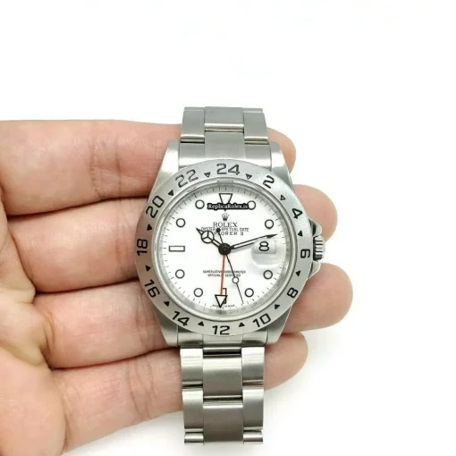 Attractive Replica Rolex Explorer II 16570 Caliber 3185 Automatic Movement 40mm Steel Case Mens/unisex Watch - Image 3