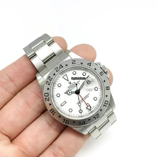 Attractive Replica Rolex Explorer II 16570 Caliber 3185 Automatic Movement 40mm Steel Case Mens/unisex Watch - Image 4