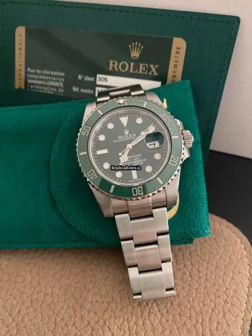 Ideal Clone Rolex Submariner Date 116610lv Caliber 3135 Automatic Movement 40mm Steel Case Mens/unisex Watch - Image 2