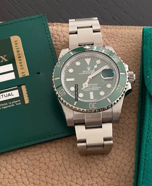 Ideal Clone Rolex Submariner Date 116610lv Caliber 3135 Automatic Movement 40mm Steel Case Mens/unisex Watch - Image 5