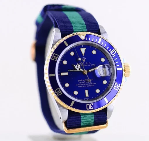Recommend Replica Rolex Submariner Date 16613 Caliber 3135 Automatic Movement 40mm Steel Case Mens/unisex Watch - Image 9