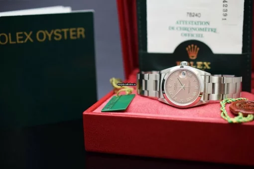 Beautiful Replicas Rolex Lady-datejust 78240 Caliber 2235-31 Automatic Movement 31mm Steel Case Watch - Image 2