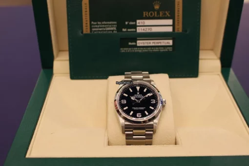 Exquisite Fake Rolex Explorer 114270 Caliber 3130 Automatic Movement 36mm Steel Case Mens/unisex Watch