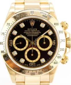 1:1 Fakes Rolex Daytona 16528 Caliber 4030 Automatic Movement 40mm Yellow Gold Case Mens/unisex Watch