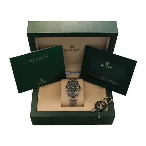 Lovely Knockoff Rolex Oyster Perpetual 31 277200 Caliber 2232 Automatic Movement 31mm Steel Case Womens Watch - Image 4