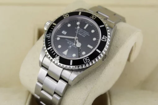 Reliable Replica Rolex Sea-dweller 4000 16600 Caliber 3135 Automatic Movement 40mm Steel Case Mens/unisex Watch - Image 4