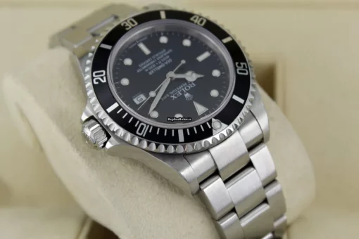 Reliable Replica Rolex Sea-dweller 4000 16600 Caliber 3135 Automatic Movement 40mm Steel Case Mens/unisex Watch - Image 5