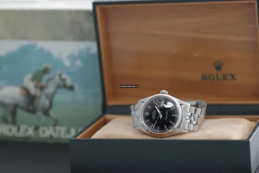 Pleasing Fake Rolex Datejust 1601 Caliber 1570 Automatic Movement 36mm Steel Case Mens/unisex Watch - Image 13