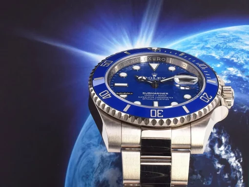 Ideal Replica Rolex Submariner Date 116619lb Caliber 3135 Automatic Movement 40mm White Gold Case Mens/unisex Watch - Image 5