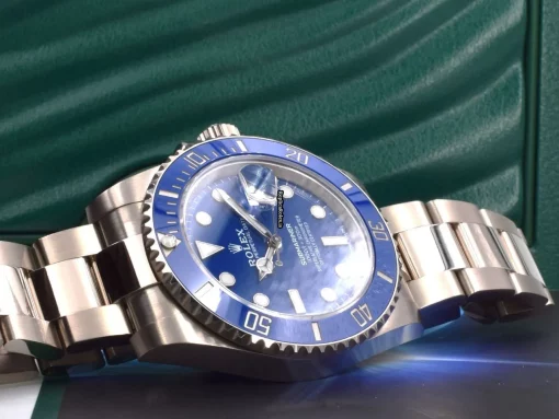 Ideal Replica Rolex Submariner Date 116619lb Caliber 3135 Automatic Movement 40mm White Gold Case Mens/unisex Watch - Image 6
