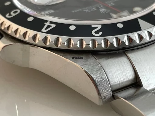Fabulous Knockoff Rolex Gmt-master II 16710 Caliber 3185 Automatic Movement 40mm Steel Case Mens/unisex Watch - Image 8