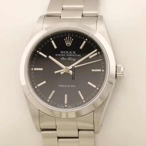 Fantastic Replica Rolex Air King Precision 14000 Caliber 3000 Automatic Movement 34mm Steel Case Mens/unisex Watch