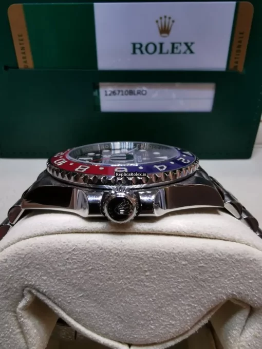 Affordable Replica Rolex Gmt-master II 126710blro Caliber 3285 Automatic Movement 40mm Steel Case Mens/unisex Watch - Image 11
