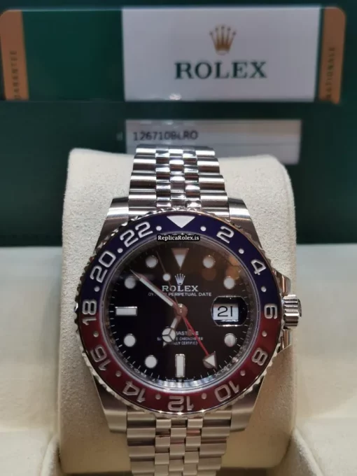 Affordable Replica Rolex Gmt-master II 126710blro Caliber 3285 Automatic Movement 40mm Steel Case Mens/unisex Watch - Image 3