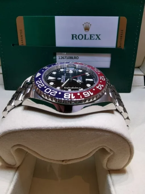 Affordable Replica Rolex Gmt-master II 126710blro Caliber 3285 Automatic Movement 40mm Steel Case Mens/unisex Watch - Image 7