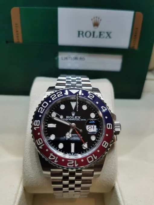 Affordable Replica Rolex Gmt-master II 126710blro Caliber 3285 Automatic Movement 40mm Steel Case Mens/unisex Watch - Image 9