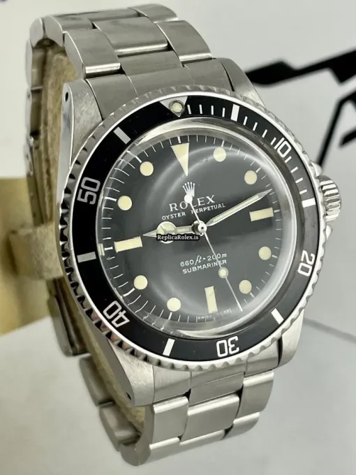 Durable Replica Rolex Submariner 5513 Caliber 1520 Automatic Movement 40mm Steel Case Mens/unisex Watch - Image 8