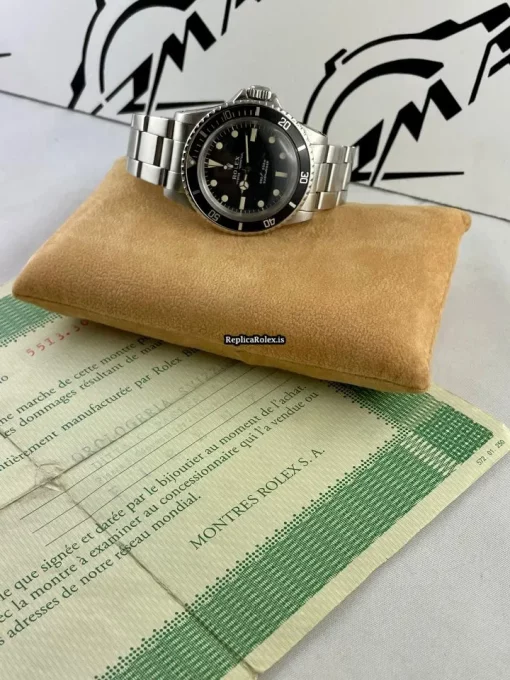 Durable Replica Rolex Submariner 5513 Caliber 1520 Automatic Movement 40mm Steel Case Mens/unisex Watch - Image 9