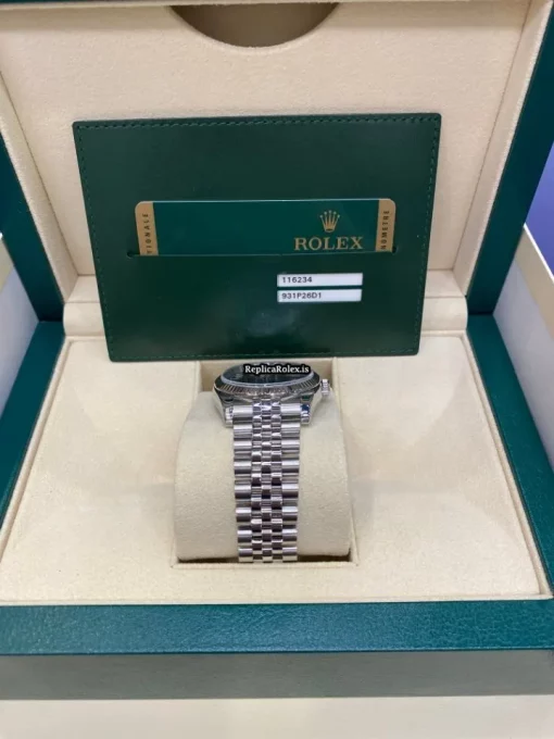 Offering Knockoff Rolex Datejust 116234 Caliber 3135 Automatic Movement 36mm Steel Case Mens/unisex Watch - Image 4