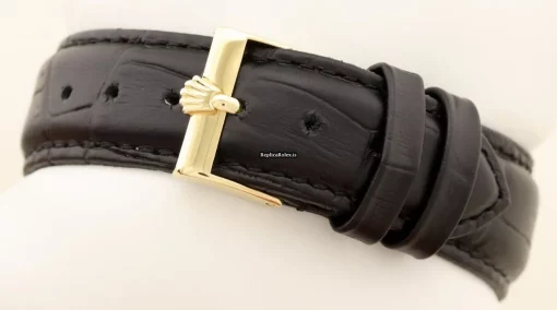 Well Made Replica Rolex Day-date 6612 Caliber 1055 Automatic Movement 36mm Yellow Gold Case Mens/unisex Watch - Image 7