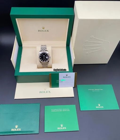 Mind-boggling Clone Rolex Datejust 116234 Caliber 3135 Automatic Movement 36mm Steel Case Mens/unisex Watch - Image 16