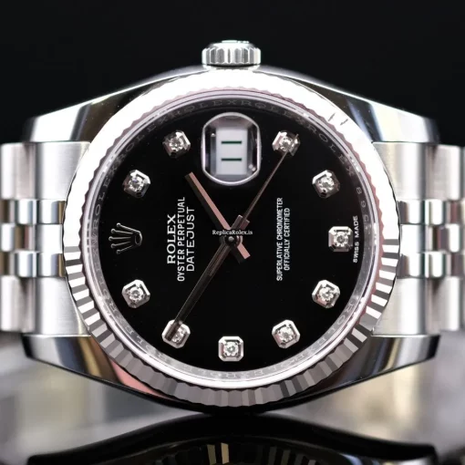 Mind-boggling Clone Rolex Datejust 116234 Caliber 3135 Automatic Movement 36mm Steel Case Mens/unisex Watch - Image 2