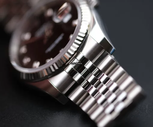 Mind-boggling Clone Rolex Datejust 116234 Caliber 3135 Automatic Movement 36mm Steel Case Mens/unisex Watch - Image 7