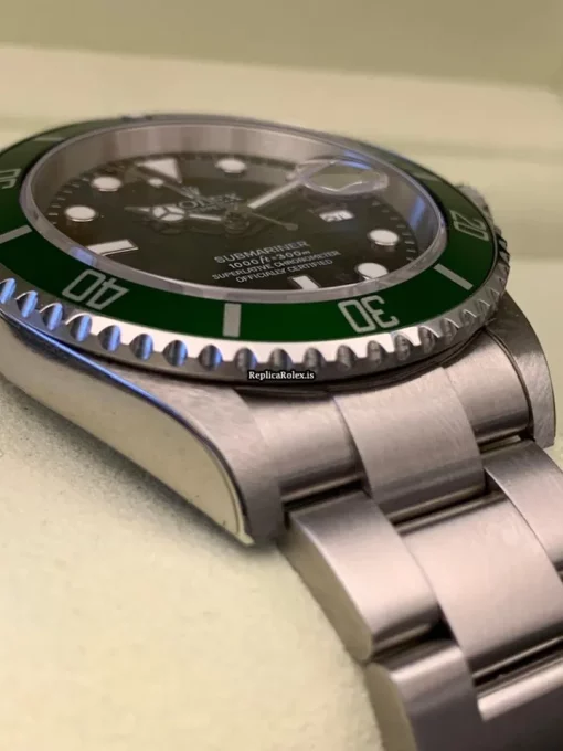 Appealing Replica Rolex Submariner Date 16610 Automatic Movement Steel Case Watch - Image 4