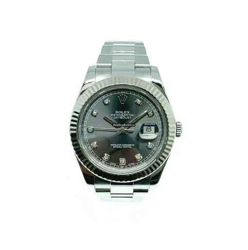 Fantastic Clone Rolex Datejust II 116334 Caliber 3136 Automatic Movement 41mm Steel Case Mens/unisex Watch - Image 4