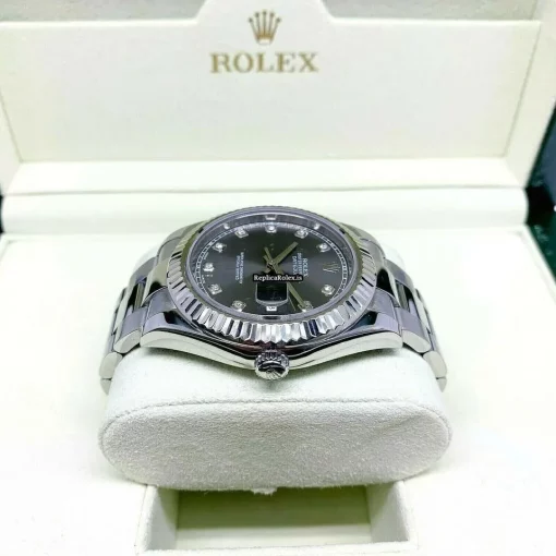 Fantastic Clone Rolex Datejust II 116334 Caliber 3136 Automatic Movement 41mm Steel Case Mens/unisex Watch - Image 5